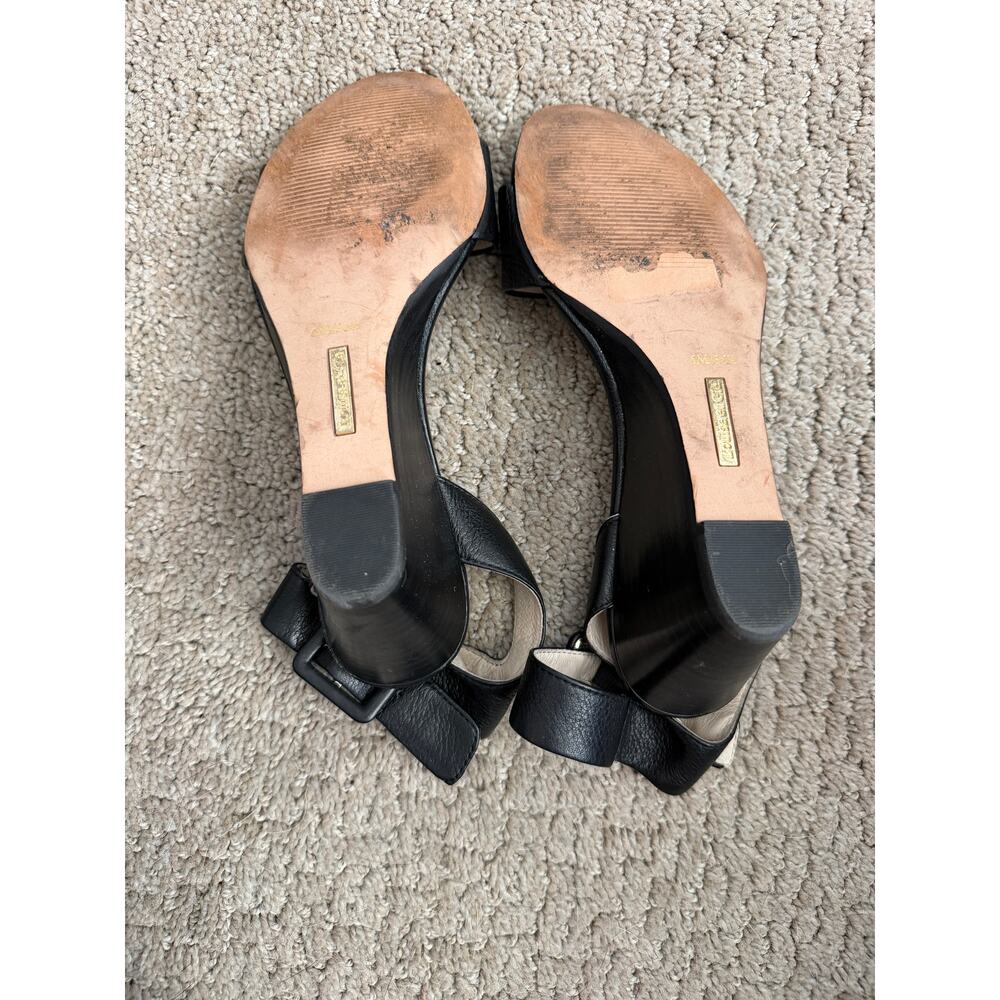 Louise et Cie PUNYA | black summer sandals with ankle strap | Size 6 - Picture 4 of 4